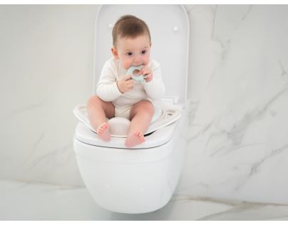 KikkaBoo Detské WC sedátko Hippo Mint
