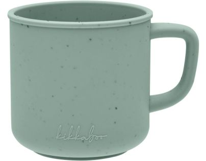 KikkaBoo Hrnček Platinum Silicone Sage
