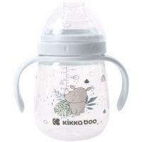 KikkaBoo Hrnček so silikónovým náustkom 240ml Savanna Blue