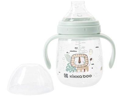 KikkaBoo Hrnček so silikónovým náustkom 240ml Savanna Mint