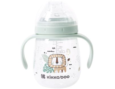 KikkaBoo Hrnček so silikónovým náustkom 240ml Savanna Mint