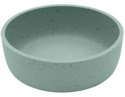 KikkaBoo Jedálenská sada 5-dielna Platinum Silicone Sage