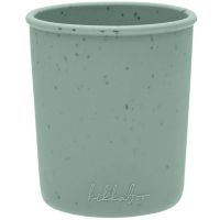 KikkaBoo Jedálenská sada 5-dielna Platinum Silicone Sage 5