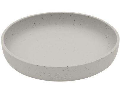 KikkaBoo Jedálenská sada 5-dielna Platinum Silicone Sand