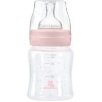 KikkaBoo Dojčenská fľaša 120ml 0m+ Hippo Dreams Pink 2