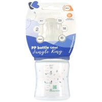 KikkaBoo Dojčenská fľaša 120ml 0m+ Jungle King Mint 3