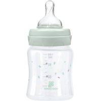KikkaBoo Dojčenská fľaša 120ml 0m+ Jungle King Mint