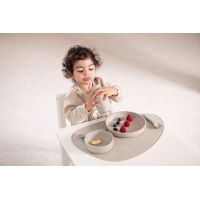 KikkaBoo Fľaša so slamkou Platinum Silicone Sand 4