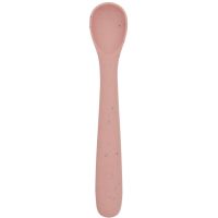 KikkaBoo Lyžička Platinum Silicone Blush 2