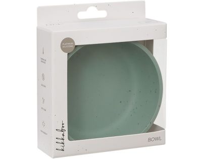 KikkaBoo Miska Platinum Silicone Sage