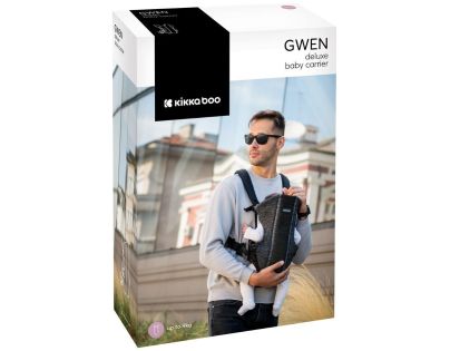 KikkaBoo Nosič Gwen Grey