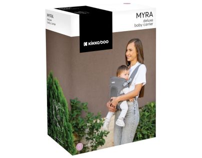 KikkaBoo Nosič Myra Mesh Grey