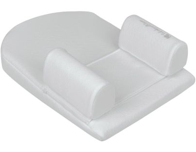 KikkaBoo Polohovacia podložka z pamäťovej peny klinová Airknit Grey