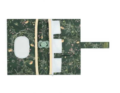 KikkaBoo Puzdro na plienky Secret Garden Green