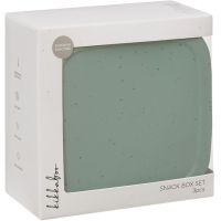 KikkaBoo Sada boxov na desiatu 3 ks Platinum Silicone Sage 6