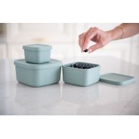 KikkaBoo Sada boxov na desiatu 3 ks Platinum Silicone Sand 4