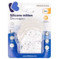 KikkaBoo Silikónová rukavička Savanna Grey 3