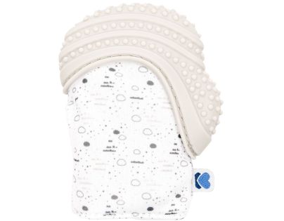 KikkaBoo Silikónová rukavička Savanna Grey