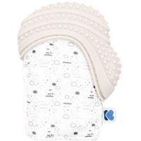 KikkaBoo Silikónová rukavička Savanna Grey 2