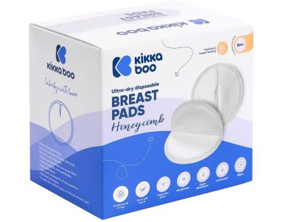 KikkaBoo Vložky do podprsenky Honeycomb 50 ks