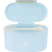 KikkaBoo Zásobník na sušené mlieko s odmerkou 130g Blue 4