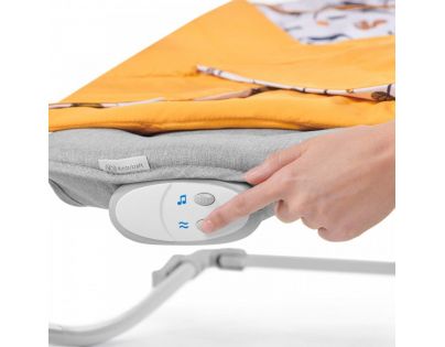 Kinderkraft 2020 houpátko vibrujúci s melódiou Felio Peony Rose do 18 kg