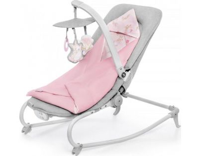 Kinderkraft 2020 houpátko vibrujúci s melódiou Felio Peony Rose do 18 kg