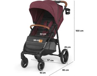 Kinderkraft Kočík športový Grande grey