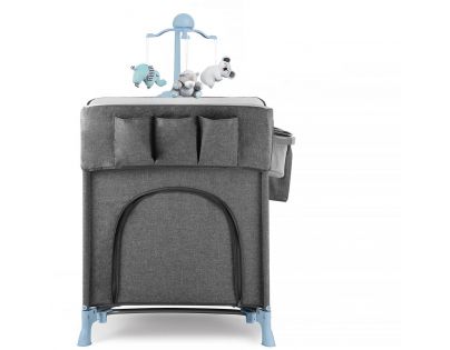 Kinderkraft Postieľka cestovná Joy s doplnkami Blue