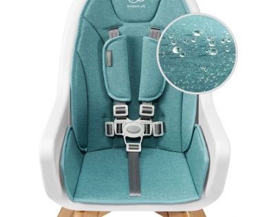 Kinderkraft Stolička jedálenská 2 v 1 Tixi grey