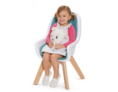 Kinderkraft Stolička jedálenská 2 v 1 Tixi grey