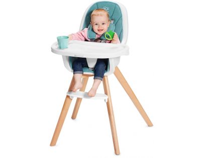 Kinderkraft Stolička jedálenská 2 v 1 Tixi grey