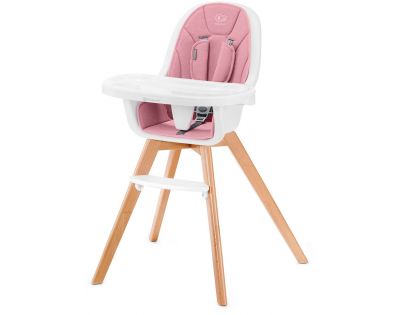 Kinderkraft Stolička jedálenská 2 v 1 Tixi pink