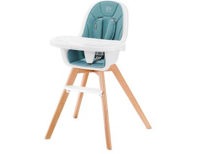 Kinderkraft Stolička jedálenská 2 v 1 Tixi turquoise