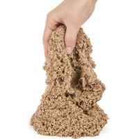 Kinetic Sand 1 kg hnedého tekutého piesku 2