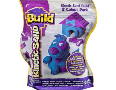 Kinetic Sand 2 barvy v balení - Modrá a fialová
