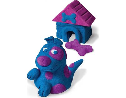 Kinetic Sand 2 barvy v balení - Modrá a fialová