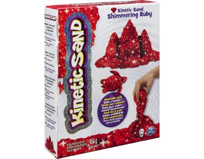 Kinetic Sand 454g - Červená