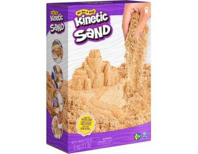 Kinetic Sand 5 kg hnedého tekutého piesku