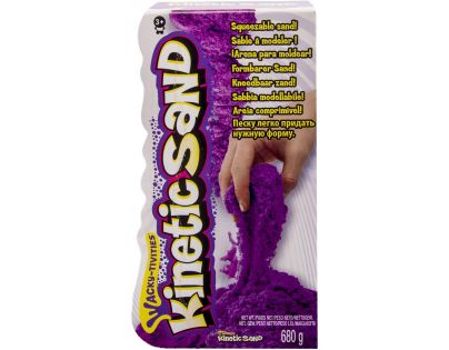 Kinetic Sand Barevný písek 680g - Fialová