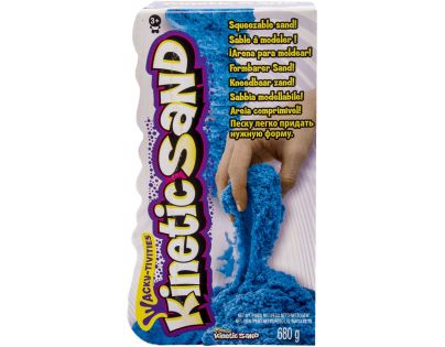 Kinetic Sand Barevný písek 680g - Modrá