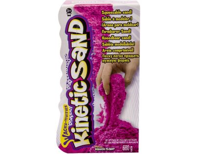 Kinetic Sand Barevný písek 680g - Růžová