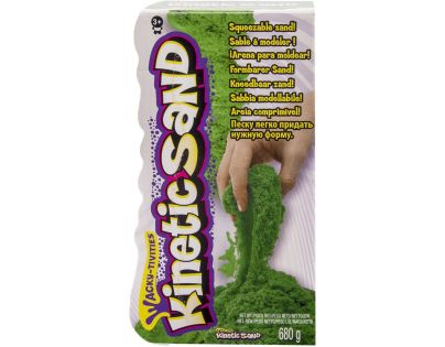 Kinetic Sand Barevný písek 680g - Zelená