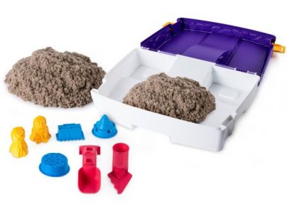 Kinetic Sand Cestovné kufrík s formičkami