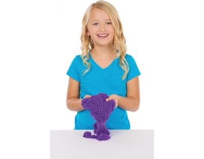 Kinetic Sand krabica tekutého piesku s podložkou fialová