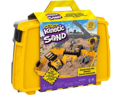 Kinetic Sand kufor pre stavbárov