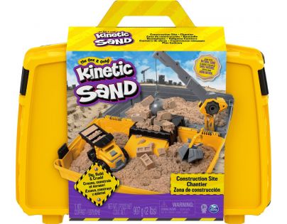 Kinetic Sand kufor pre stavbárov