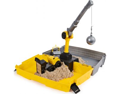 Kinetic Sand kufor pre stavbárov