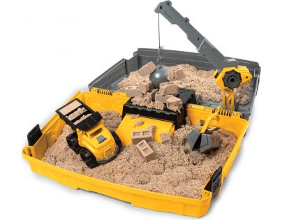 Kinetic Sand kufor pre stavbárov