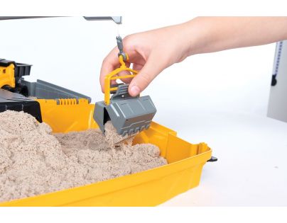 Kinetic Sand kufor pre stavbárov